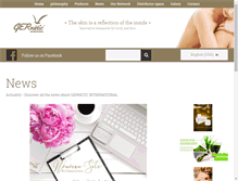Tablet Screenshot of gernetic.com
